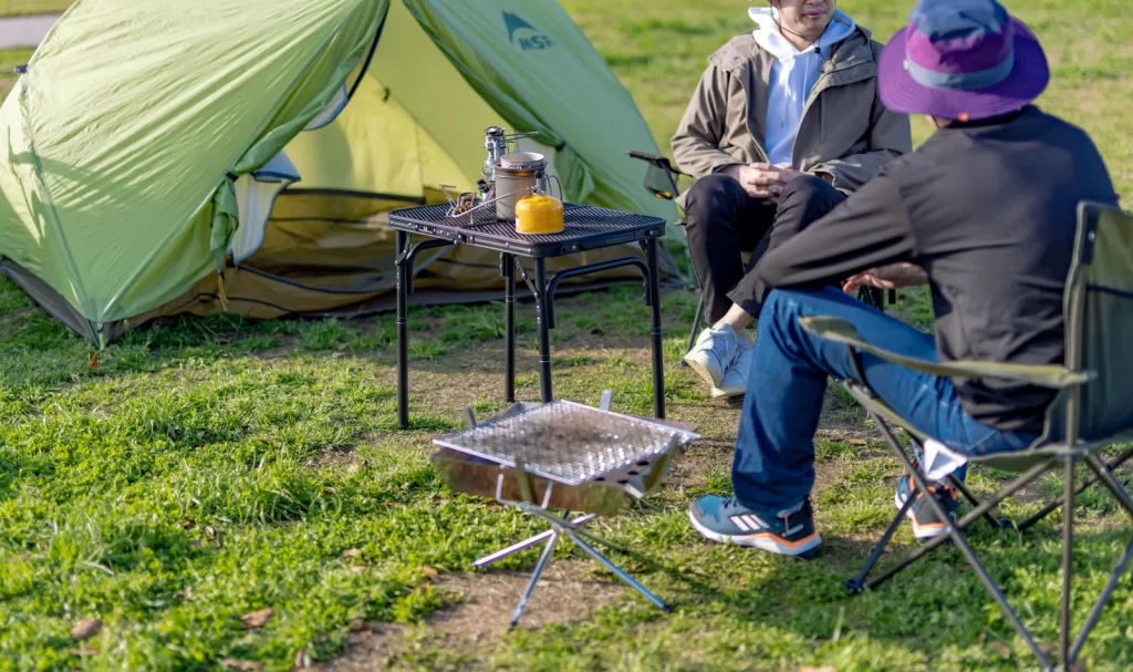 キャンプの様子
