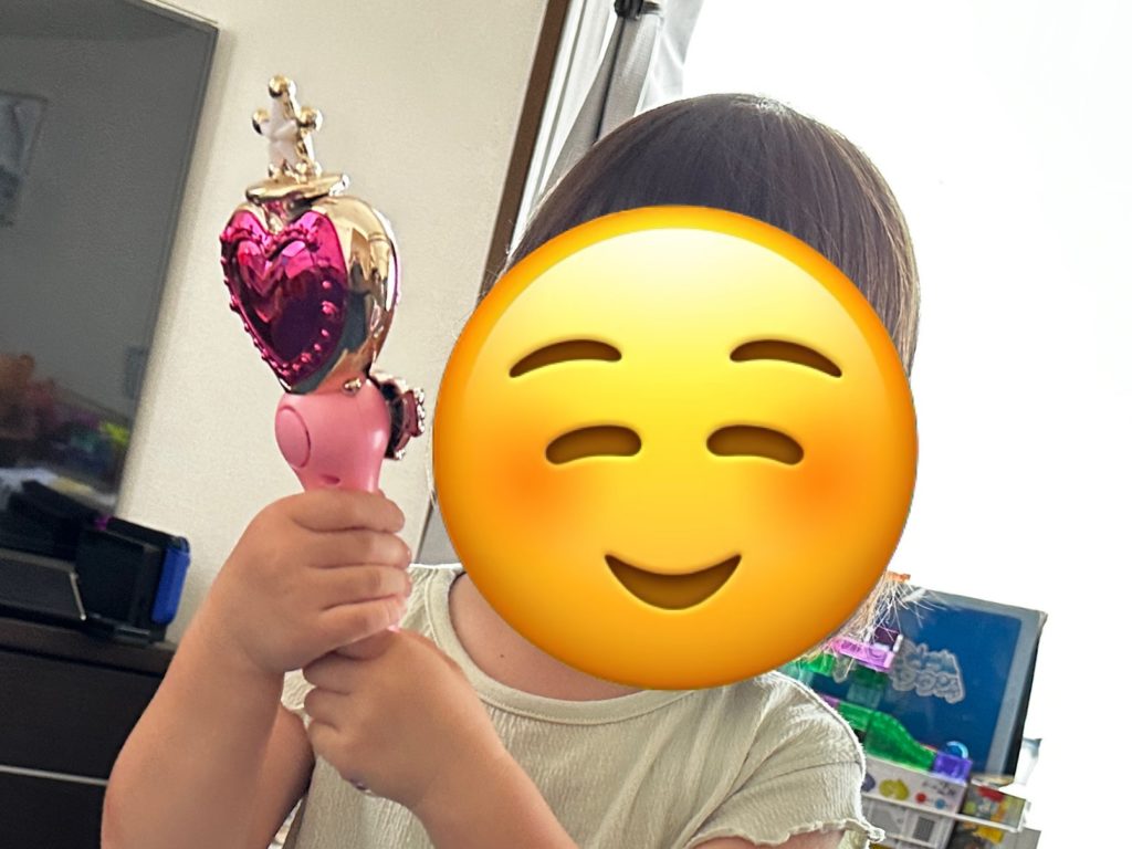 光るステッキ(ハート)